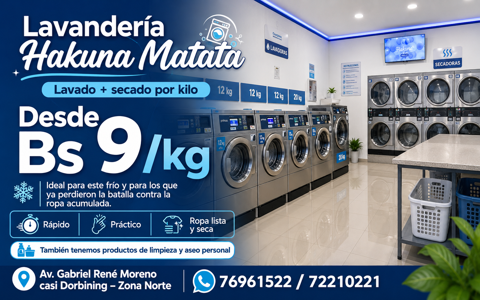 Máquinas de Lavandería Hakuna Matata